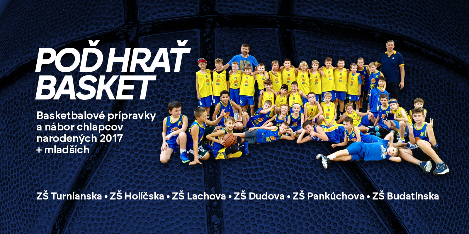 BSC bratislava – nábor a basketbalové prípravky