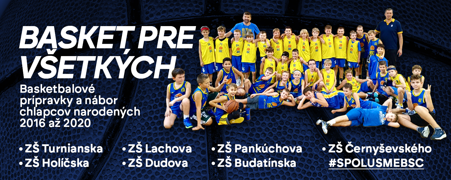 BSC bratislava – nábor a basketbalové prípravky